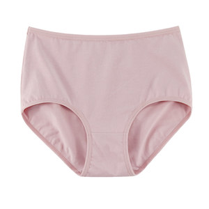 AB underwear genuine female cotton cotton cotton cotton high -waisted antibacterial large size comfortable and personal plain flat -angle panties D804