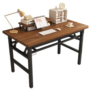 
Ecological solid board foldable computer desk desktop desk home office desk bedroom small table simple writing desk