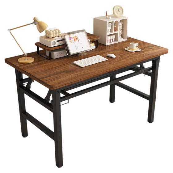 
Ecological solid board foldable computer desk desktop desk home office desk bedroom small table simple writing desk