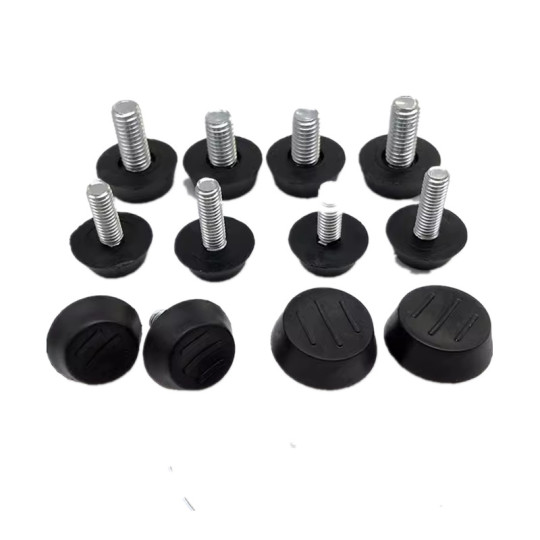 Piedini In Gomma Regolabili - Supporto Per Sedie, Tavoli E Scaffali - Foto 5