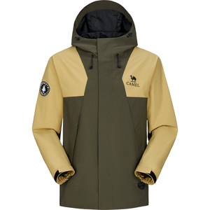 
Camel Dragon Jacket Men's Spring New Windproof and Waterproof Jacket Jacket Men's Black Jacket Outdoor Mountaineering Wear