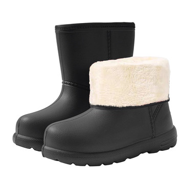 
Women's velvet thickened snow boots winter waterproof and warm