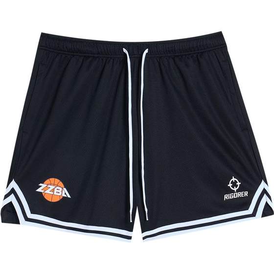 
The new summer basketball training outdoor field ball five-point pants American casual breathable pants
