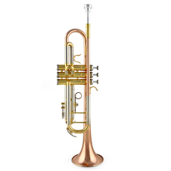 Jinyin H80 Phosphor Bronze Mouthpiece White Copper Variated Pipe Trumpet Authorized Western Wind Instrument