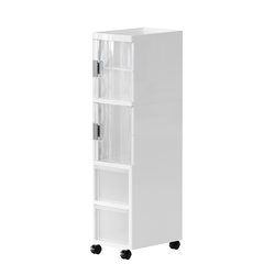 Rise bathroom sandwich storage cabinet multi-layer storage cabinet plastic drawer-type storage bathroom cabinet storage shelf