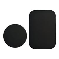 Black Round Magnetic Inductive Sheet Mobile Phone Stand Strong Magnetic Attraction Sheet Ultra-Thin Large Rectangular Back Adhesive Iron Sheet