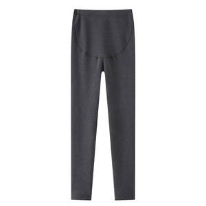 
Pregnant Pregnant Leggings Plus Fleece Winter Wearing Abdominal Cotton Pants Maternity Pants Northeast Lamb Fleece Warm Pants