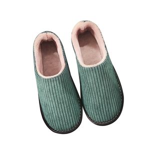 Japanese -style fabric cotton slippers Female autumn and winter home bag heel the room thick bottom house warm
