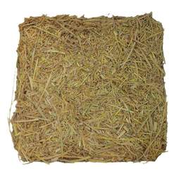Straw crushed natural hay straw material