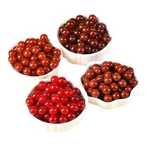 Natural red agate beads DIY handmade beaded crystal bracelet hand string jewelry accessories