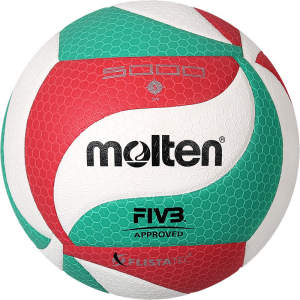 [FIVB Certification] Molten Motten Volleyball No. 5 Soft -type PU indoor game training ball v5M5000