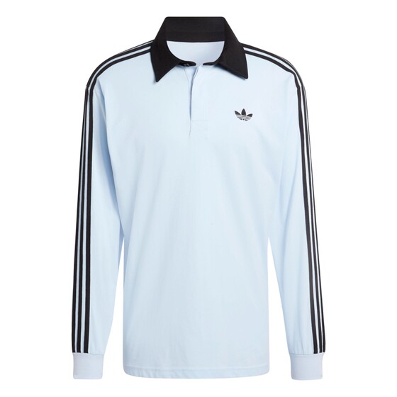 Loose rugby style sports long-sleeved POLO shirt for men adidas Originals Adidas Clover