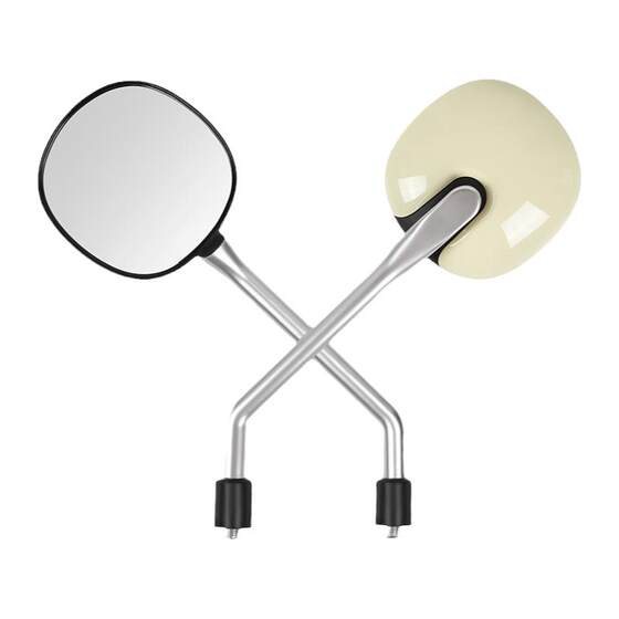 Electric vehicle rear vision electric bottle car round mirror is suitable for Yadi Emma platform bell universal view reversing reflux mirror
