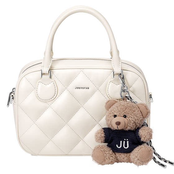 
Oceana Waffle Bowling Bag 2026 Super Hot Exquisite Bag Women's Shoulder Crossbody Boston Handbag
