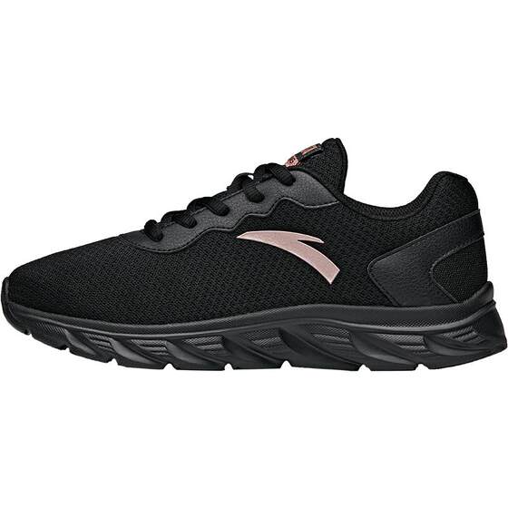 ANTA Women's Shoes Mom Mesh Breathable Sports Shoes 2026 New Summer Black Women's Soft Sole Casual Shoes