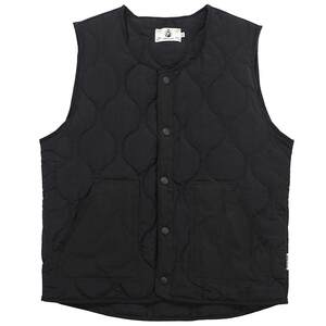 
SLOWBAND American retro work-mounted cotton vest thickened warm solid color vest multi-pocket cotton jacket men