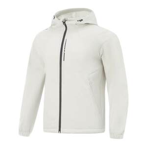 
Li Ning Jacket Men's Spring and Autumn Hooded Top Running Commuting Woven Executive Jacket Soft Shell Windproof Sports Windbreaker