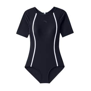 [Same style as Zhang Yufei] Anta Small Waist | Open Back One Piece Swimming Suit Women's Swimming Suit Women's Official Authentic