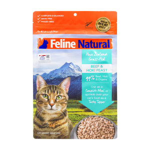 
Renko Pet New Zealand K9 Natural Grain-Free Dehydrated Freeze-Dried Cat Main Food Beef Salmon Chicken 320g
