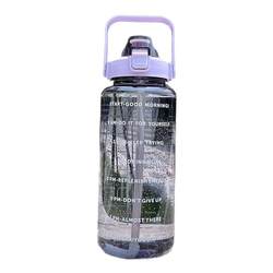 2000ml large capacity water cup for women with high temperature resistance and scale