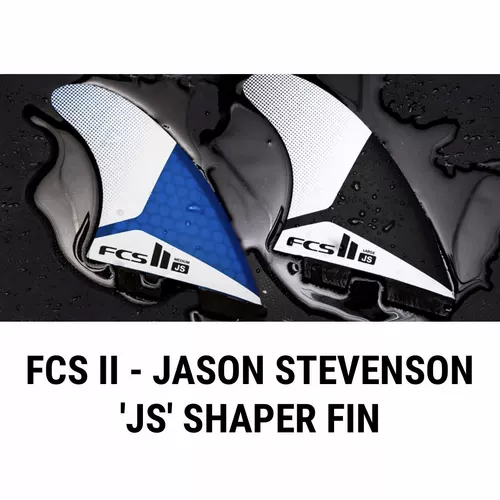 Surfing Board Rite Fins FCS II JS Tri-Quad Fins