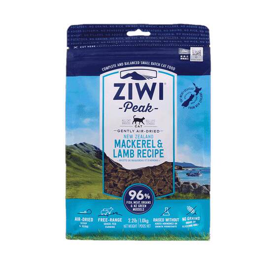 [Self-operated] ZIWI peak cat food air-dried cat food 1kg cat food staple food full-level imported staple food