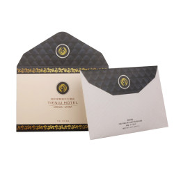 Hot stamping envelopes China Paper Products ready-made custom logo