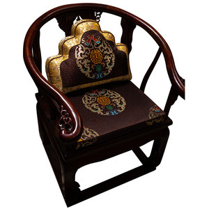 New Chinese -style mahogany chair cushion tea chair dining chair chair chair chair table chair cushion Chinese mahogany sofa seat cushion