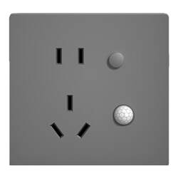 Bedroom night light 86 type panel with five hole socket