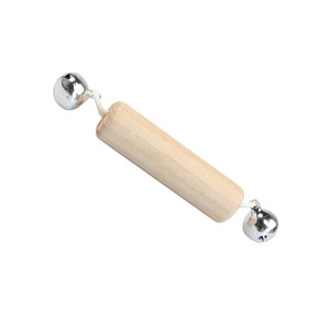 
Cute Montessori teaching aids newborn teaching aids baby music toys NIDO teaching aids beech wood hand-caught rattle