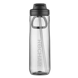Water cup for male and female students with large capacity for summer school special portable tritan sports water bottle straw cup with high temperature resistance