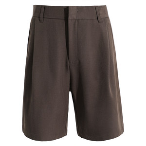 
Marine highway side seam shorts men's 26 summer loose and neat straight casual slim commuter trousers