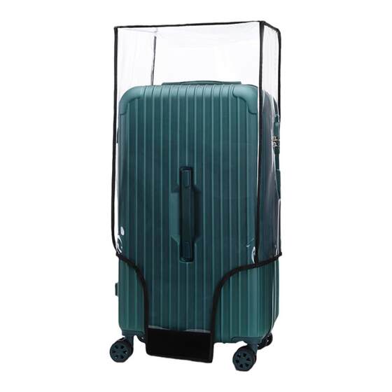 PVC transparent three -seven -point luggage protective kit fat box travel boxes wear -resistant waterproof and dustproof cover 26/30 inches
