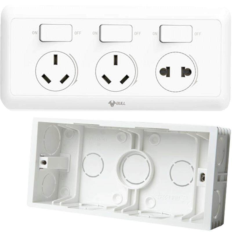 Embedded Socket Bull Bull socket lipulaeva kombineeritud lüliti pistikupesa televiisori ...