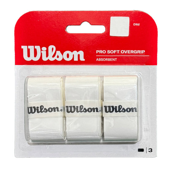 Wilson Wilson tennis tennis sweat absorption, dry sticky anti -slip, durable sweat -proof badminton racket hand glue
