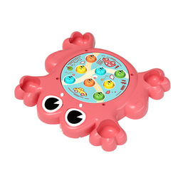 Happy Children Cute Frog Whack-a-mole Dynamic Music Parent-child Game Interactive Multi-color Cognitive Toy Gift