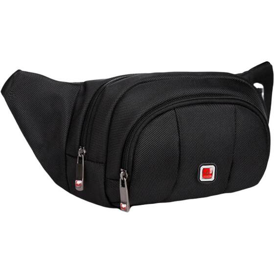 Swiss waist bag men's multifunctional chest bag large -capacity sports cashier pocket outdoor travel outdoor sports waist bag