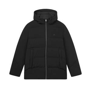 
FILA official men's down jacket winter basic casual comfortable warm hooded top