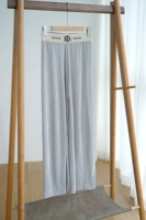 Секрет длинных ног!ПересечениеПара брюк с высоким содержанием, вертикальными и элегантными сокрушительными штанами