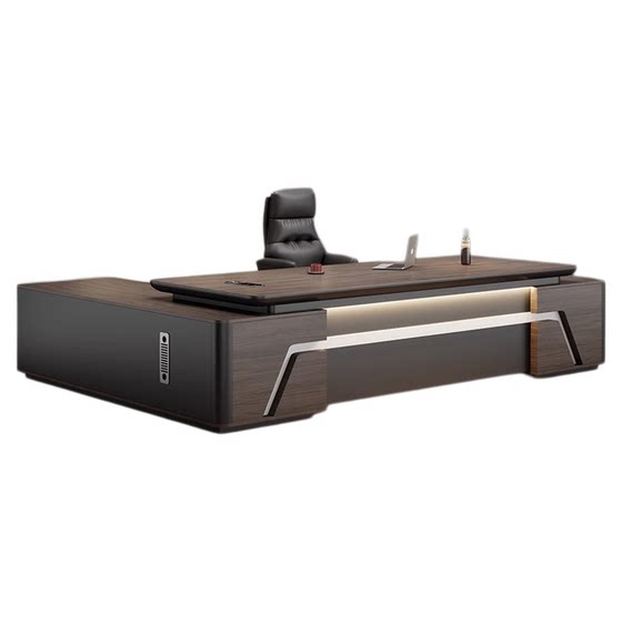 
Desk boss desk office light luxury high-end combination set simple modern president desk executive desk small