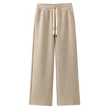 
Mom's loose wide leg pants, casual pants and fleece trousers
