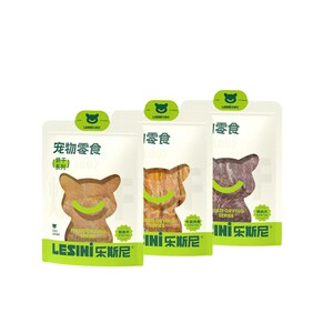 
Lesni Dog Snacks Pure Meat 0 Added Duck Chicken Chicken Dried Cow Leather Teething Universal Dog Drying Snack Bag
