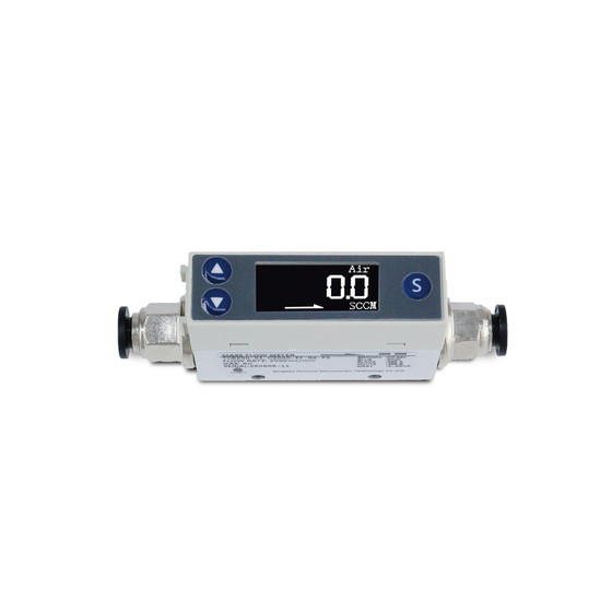 Micro digital display high-precision soft pipe thermal air gas mass flow meter TC5200 measuring instrument table