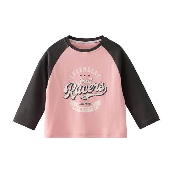 
Yingbeiyi children's long-sleeved T-shirt boys and girls spring baby clothes casual sports tops bottoming shirt children's clothing