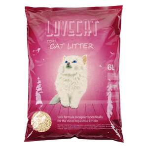 
Love pet cats lovecat big cat litter original tofu cat litter cat litter free shipping tofu sand corn deodorant