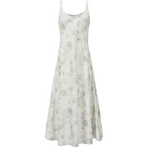 GIOVANNI VALENTINO floral dress for women 2025 summer new thin high-waist slim suspender skirt
