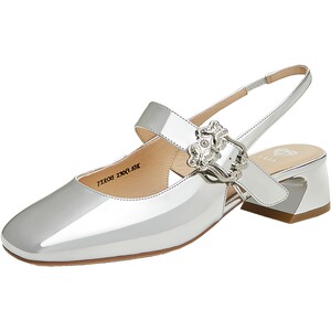 
Pulling the Heartstrings Tata Her Silver Back Hollow Sandals Feminine Elegant Fashion Sandals Spring 7XR08AH4 Ole