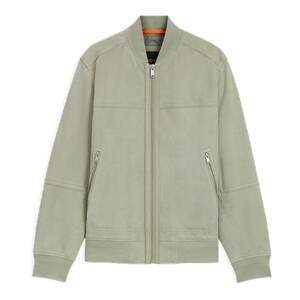 
[Sheep Leather Suede Texture] BOSS Men's Baseball Collar Leather Jacket