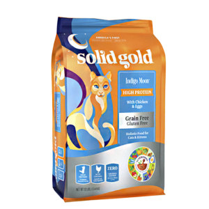 
Solid Gold Gold Gold Suli High Cat Food Kitten Adult Cat Grain-free Nutritional Weight Loss and Bolds Main Food 12 pounds