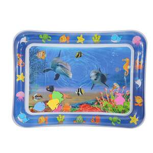 
Children's inflatable baby pad PVC ocean fish water mat toy baby pad fun seat cushion